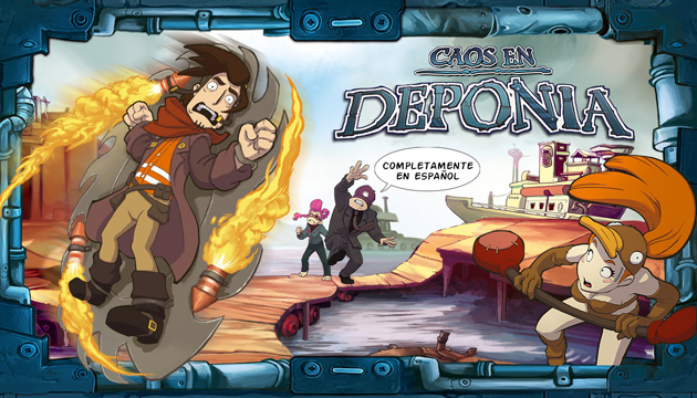 Caos en Deponia - Juegos - PC - Espaol - Aventura