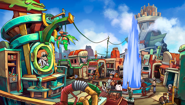 Caos en Deponia - Juegos - PC - Espaol - Aventura