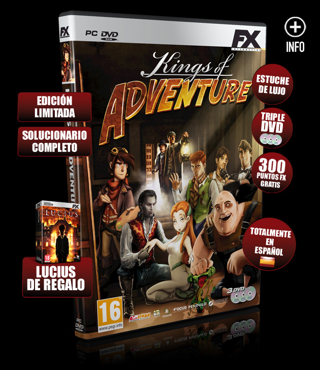 Kings of Adventure - Juegos - PC - Español - Aventura