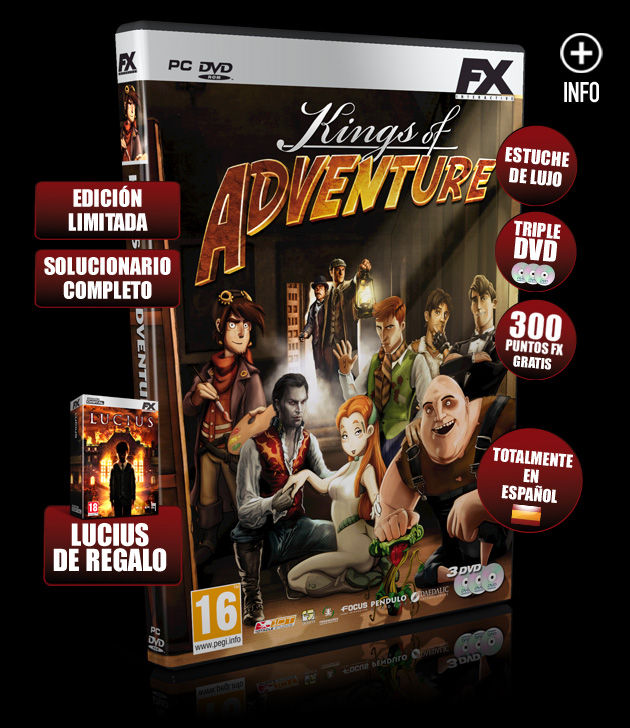 Kings of Adventure - Juegos - PC - Espaol - Aventura