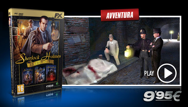 Sherlock Holmes Anthology - Giochi - PC - Italiano - Avventura