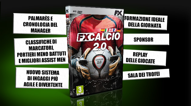 FX Calcio 2.0 - Giochi - PC - Italiano - Calcio