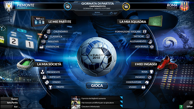 FX Calcio 2015 - Giochi - PC - Italiano FX Calcio 2015 - Giochi - PC - Italiano