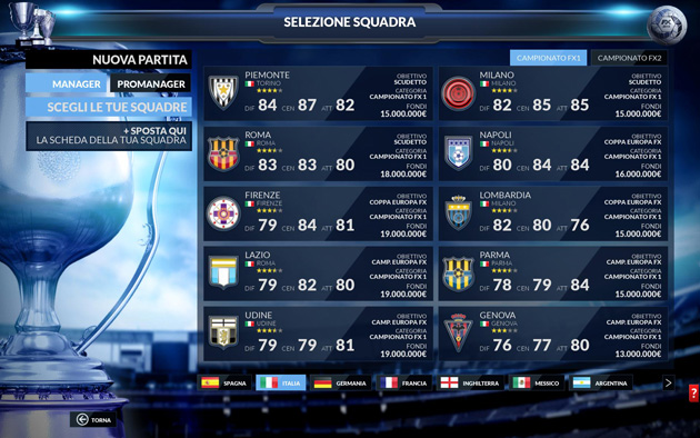 FX Calcio 2015 - Giochi - PC - Italiano - Calcio FX Calcio 2015 - Giochi - PC - Italiano - Calcio