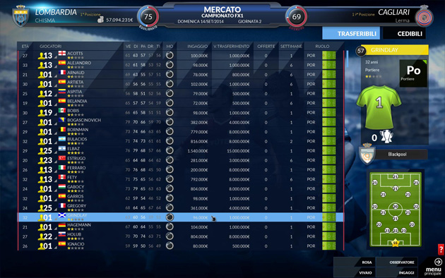 FX Calcio 2015 - Giochi - PC - Italiano FX Calcio 2015 - Giochi - PC - Italiano