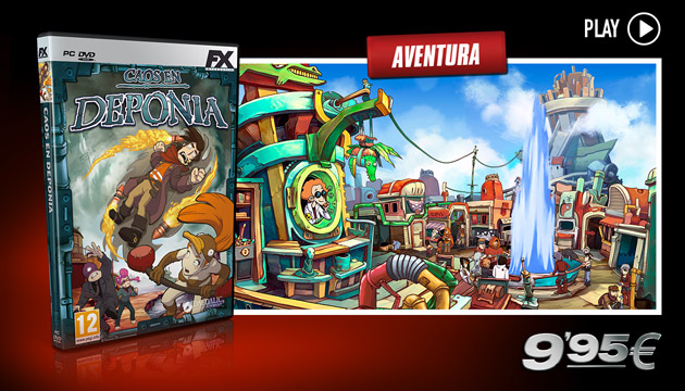 Caos en Deponia - Juegos - PC - Espanol - Aventura