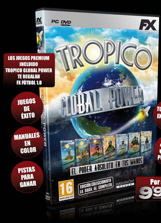 Tropico Global Power - Juegos - PC - Espanol