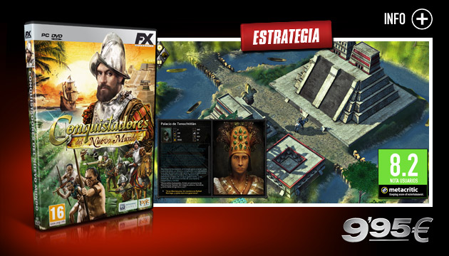 Conquistadores del Nuevo Mundo - Juegos - PC - Español - Estrategia