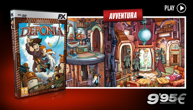 Fuga da Deponia - Giochi - PC - Italiano - Avventura