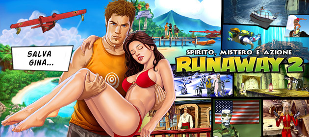 Runaway 2 - Giochi - PC - Italiano - Avventura