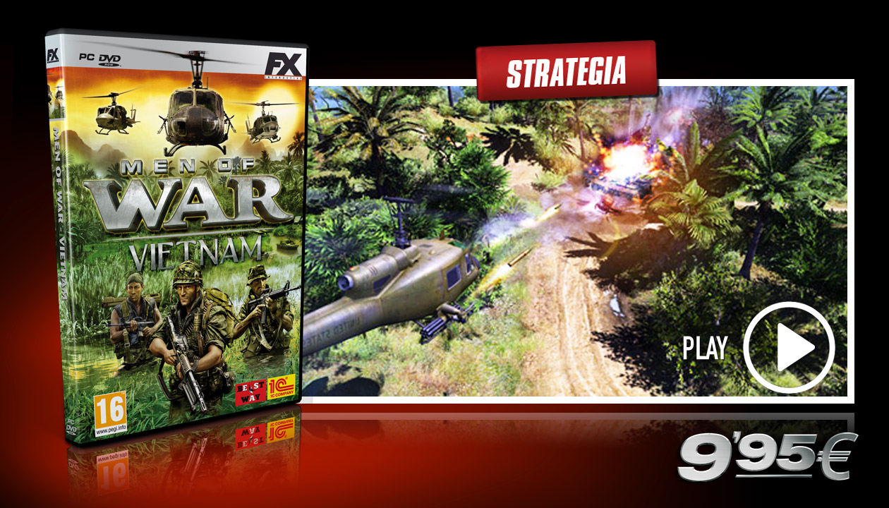 Men of War Vietnam - Giochi - PC - Italiano - Strategia