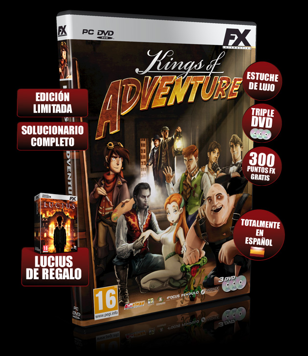 Kings of Adventure - Juegos - PC - Español - Aventura