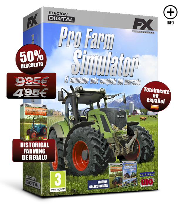 Pro Farm Simulator - Juegos - PC - Español - Simulación - Granja