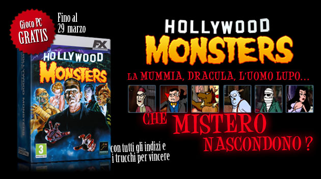 Hollywood Monsters - Scaricare - Giochi - PC - Italiano - Avventura