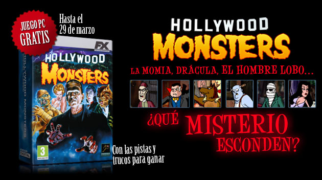 Hollywood Monsters - Descargar - Juegos - PC - Español - Aventuras